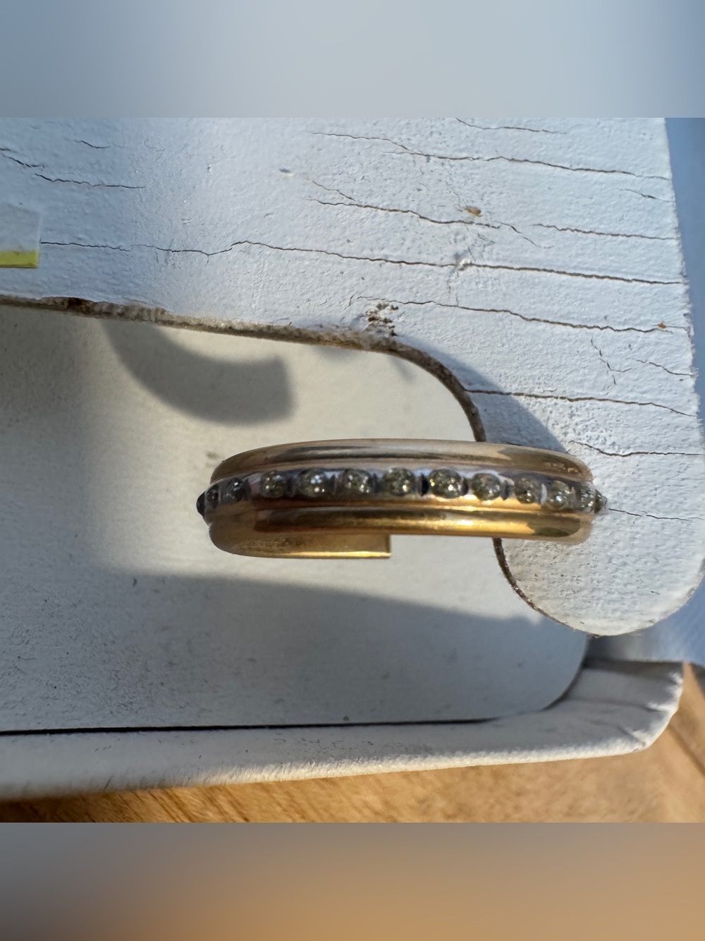 Diamond Fascination 14K Yellow Gold Diamond Accent Hoop Earrings - Picture 12 of 12